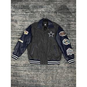 Dallas Cowboys Súper Bowl Champions Varsity Jacket Size L NFL